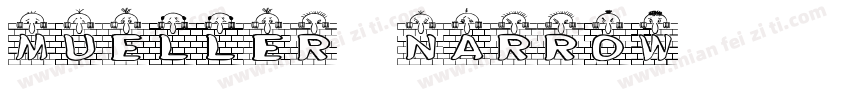 Mueller Narrow字体转换